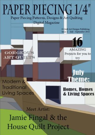Issue #2 Paper Piecing 1/4" Dig. Magazine