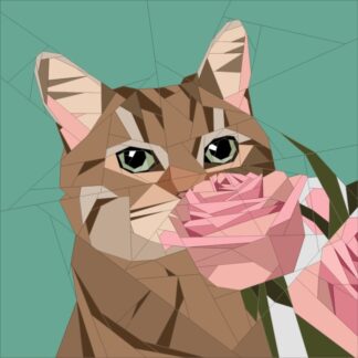 Cat and Rose