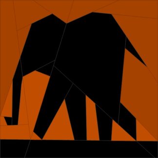 Baby Elephant Bitty Block