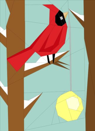 Cardinal with Ornament