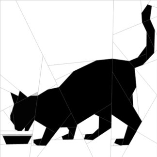 Silhouette Cat #10