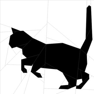 Silhouette Cat #12