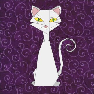 Cat place-mat pattern