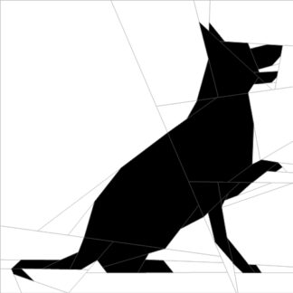 Silhouette Dog #6