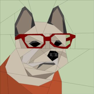 Hipster Posh Dog