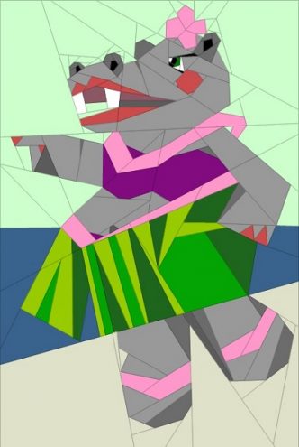 Hula Girl Hippo