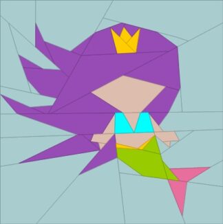 Mermaid Bitty Block