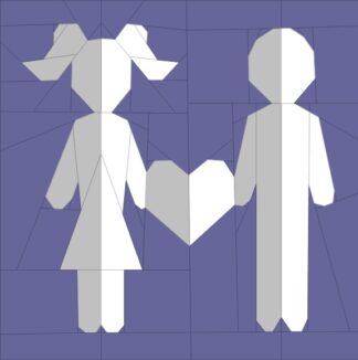 Paper Dolls Bitty Block