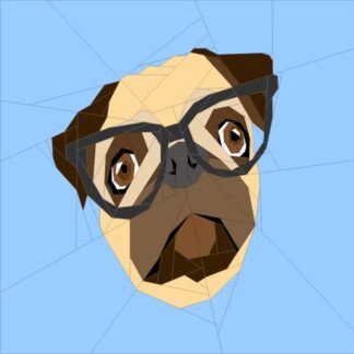 Hipster Pug