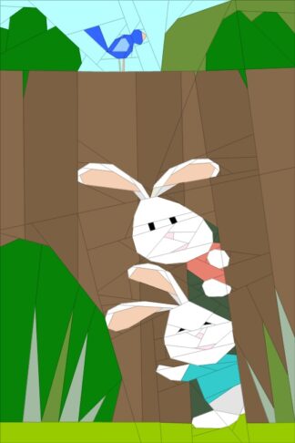 Rabbits at the Fence