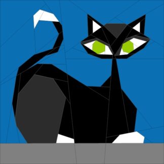 Retro Cat Bitty Block