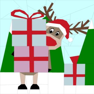 Rudolph with presents