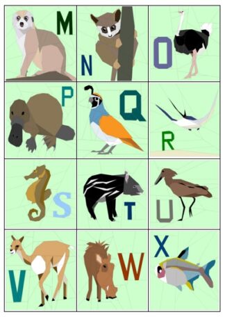 Amazing Animals Alphabet EBook 2 M-Z