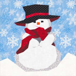 Snowman with a hat