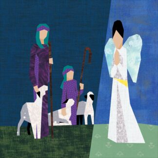 Nativity #8 - Angel and Shepherds